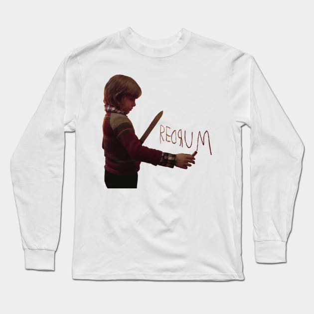 DANNY X REDRUM FLOATING Long Sleeve T-Shirt by The Grand Guignol Horror Store